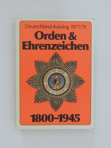 Orden und ehrenzeichen - und,