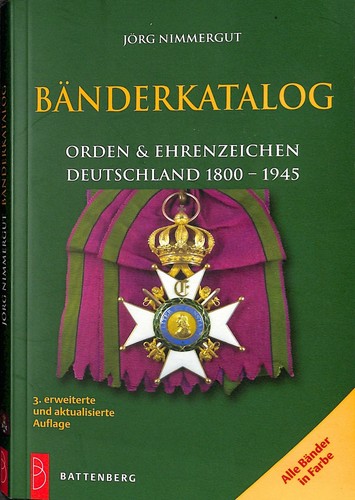 Bänderkatalog orden und - bänderkatalog,