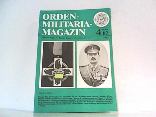 Orden militaria magazin - militaria-magazin., heft