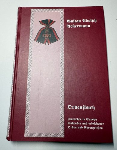 Ordensbuch sämtlicher - , in